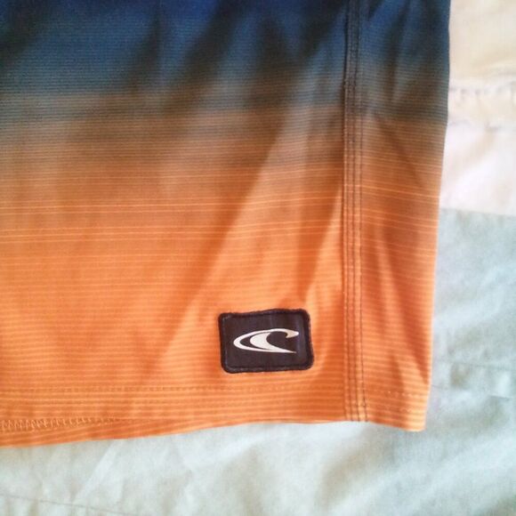 O'NEILL 38" W x 21" Outseam STRETCH SWIM BOARDSHORTS WITH TIE n 10" INSEAM XXL - Picture 3 of 11